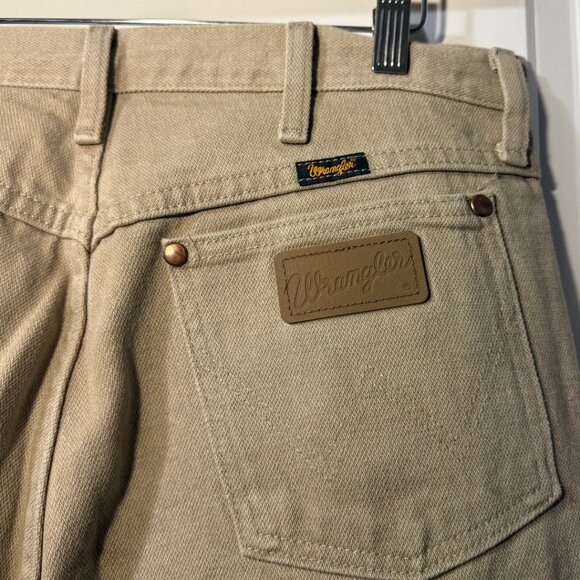 Wrangler Men’s Cowboy Cut Original Fit Jeans – Tan – Size 32x32 – ProRodeo - Picture 7 of 10